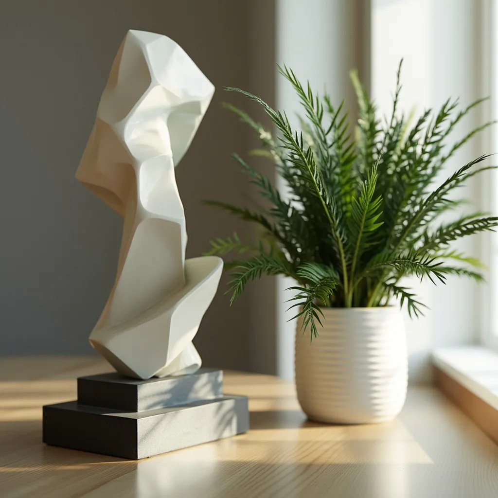 Détail de décoration élégante du bureau
